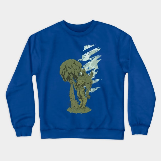 swamp-thing Crewneck Sweatshirt by tinbott